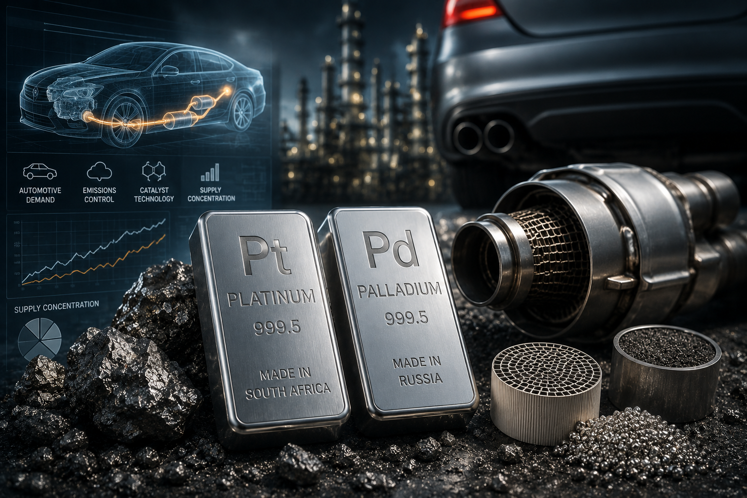 5. Platinum and Palladium: The Industrial Metals with Strategic Pricing Power