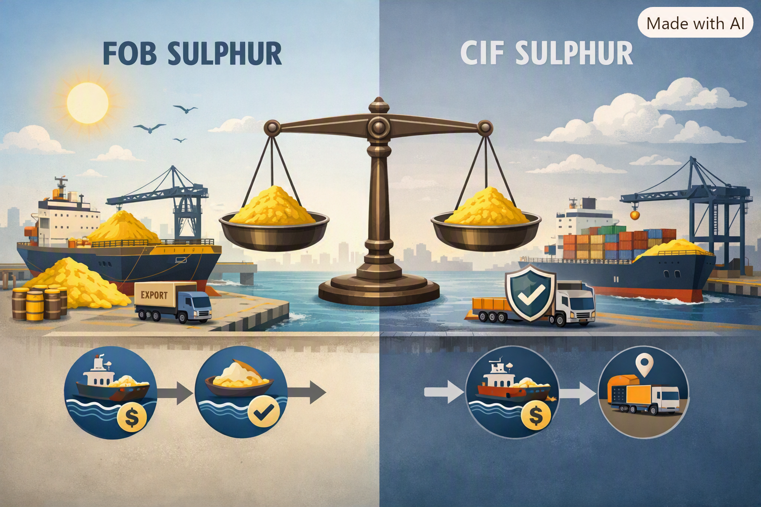 6. FOB vs CIF Sulphur Pricing